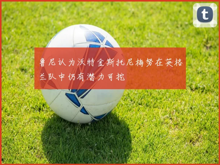 鲁尼认为沃特金斯托尼梅努在英格兰队中仍有潜力可挖